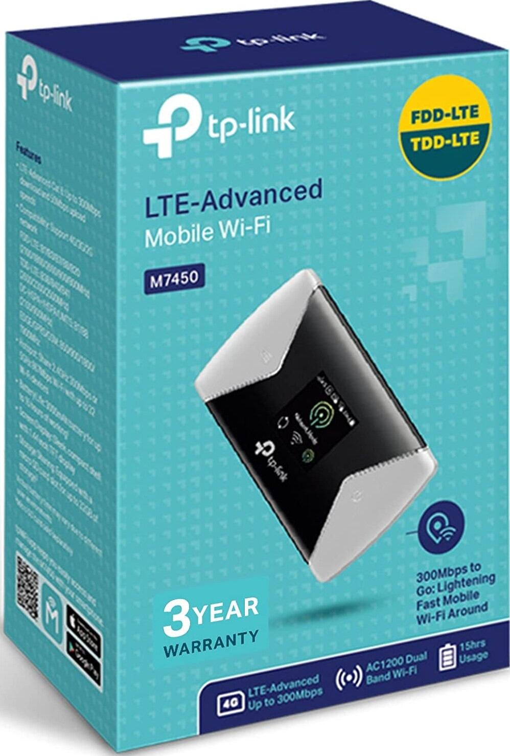 TP-Link M7450 4G LTE Advanced Mobile Wi-Fi Router