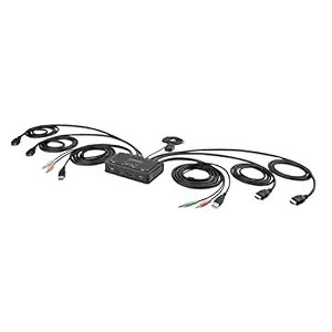 STARTECH.COM 2-PORT DUAL-MONITOR CABLE KVM SWITCH