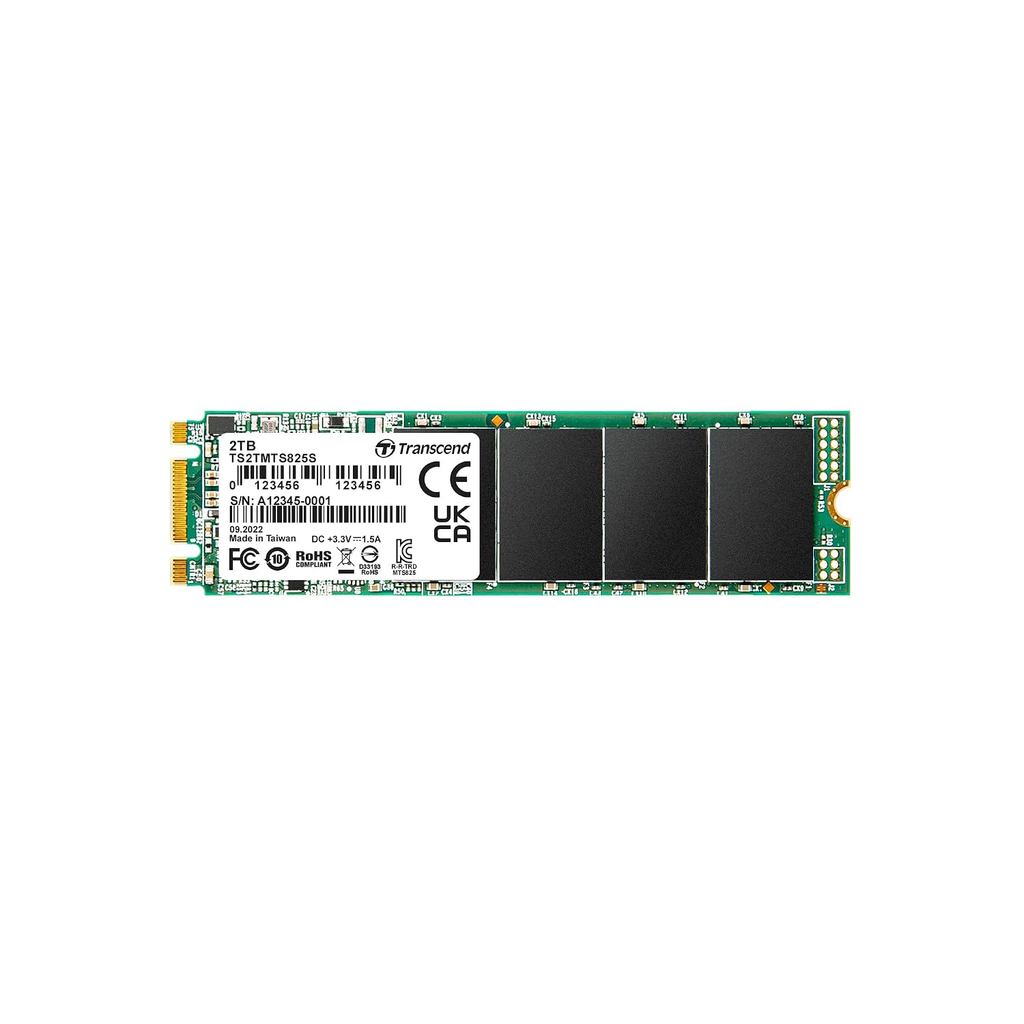 Transcend MTS825S 2TB, M.2 2280 SSD, SATA3 B+M Key, TLC
