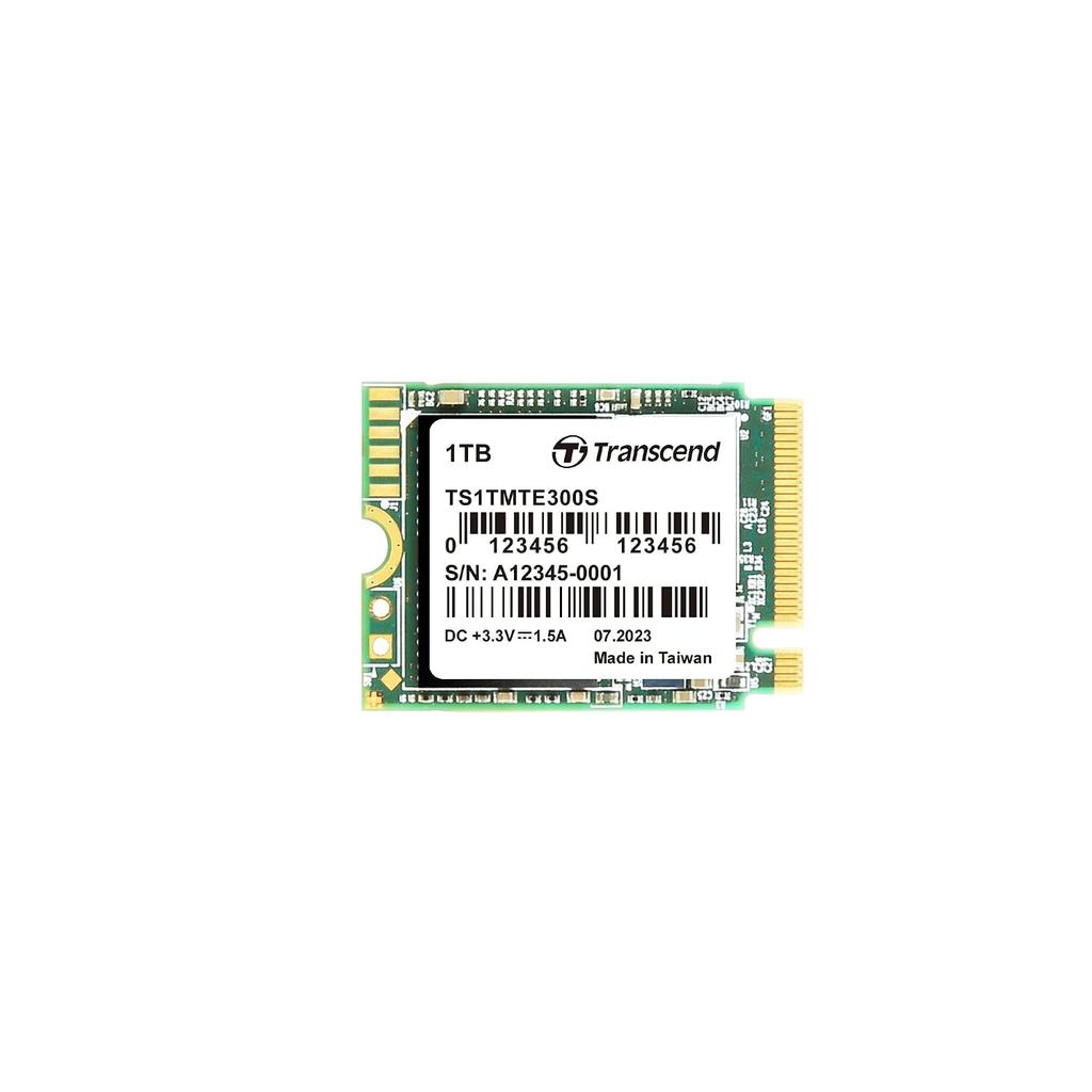 Transcend MTE300S, 1TB, M.2 2230, PCIe Gen3x4, NVMe, 3D TLC