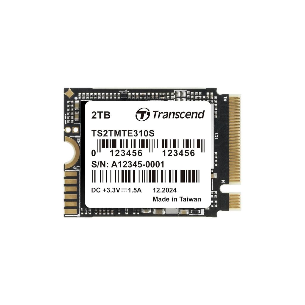 Transcend MTE310S, 2TB, M.2 2230,PCIe Gen4x4, NVMe, 3D TLC