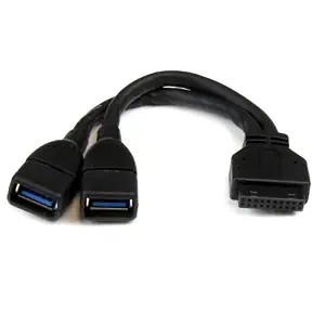 STARTECH.COM 2 PORT USB MOTHERBOARD HEADER ADAPTER