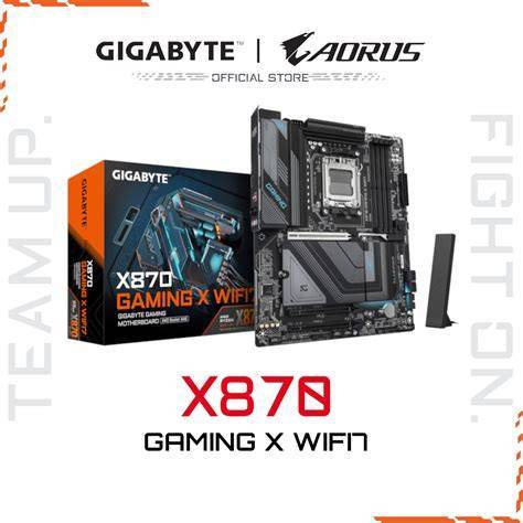 Gigabyte X870 GAMING X WIFI7 MOTHERBOARD