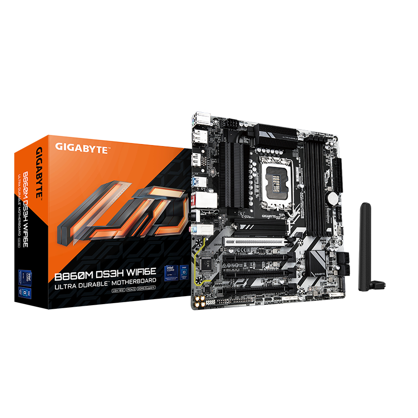 GIGABYTE B860 DS3H WIFI6E MOTHERBOARD