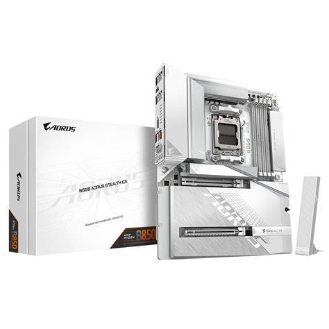 GIGABYTE B850 A STEALTH ICE MOTHERBOARD