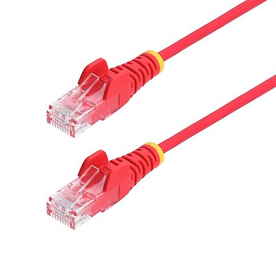 STARTECH.COM 2M RED SLIM CAT6 ETHERNET CABLE