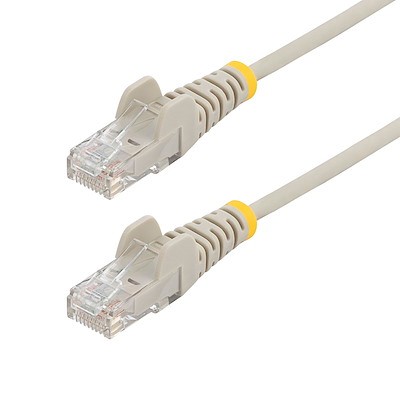 STARTECH.COM CABLE - GREY SLIM CAT6 PATCH CORD 3M