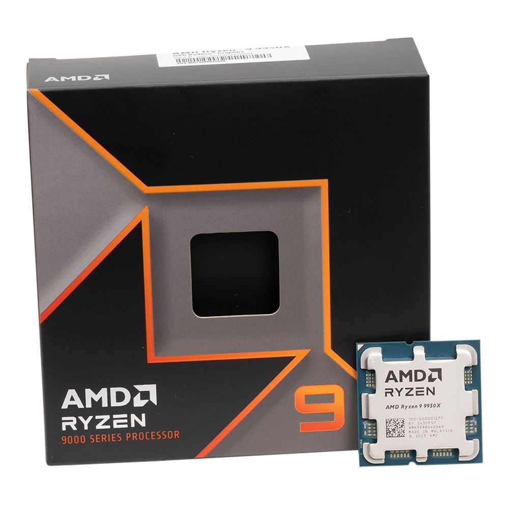 AMD Ryzen 9 9950X, Cooler not included