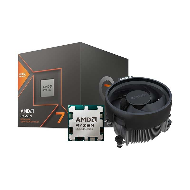 AMD Ryzen 7 8700G, with Wraith Spire Cooler