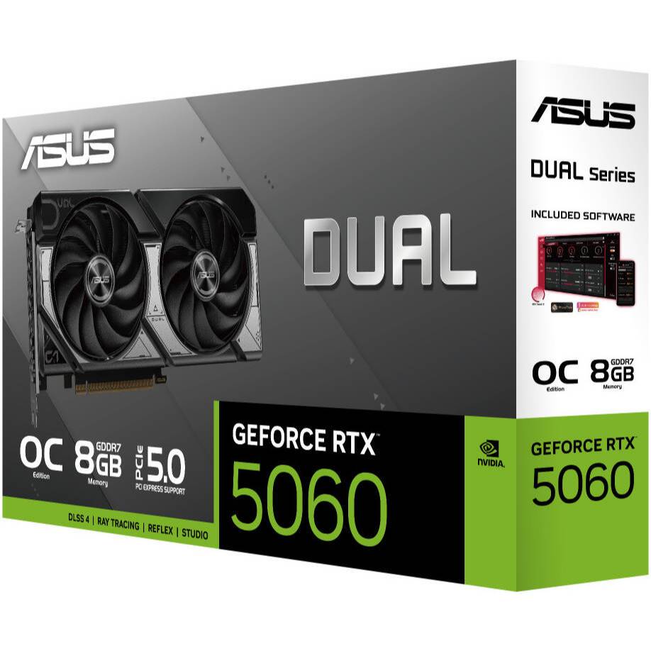 ASUS DUAL-RTX5060-O8G GRAPHICS CARD
