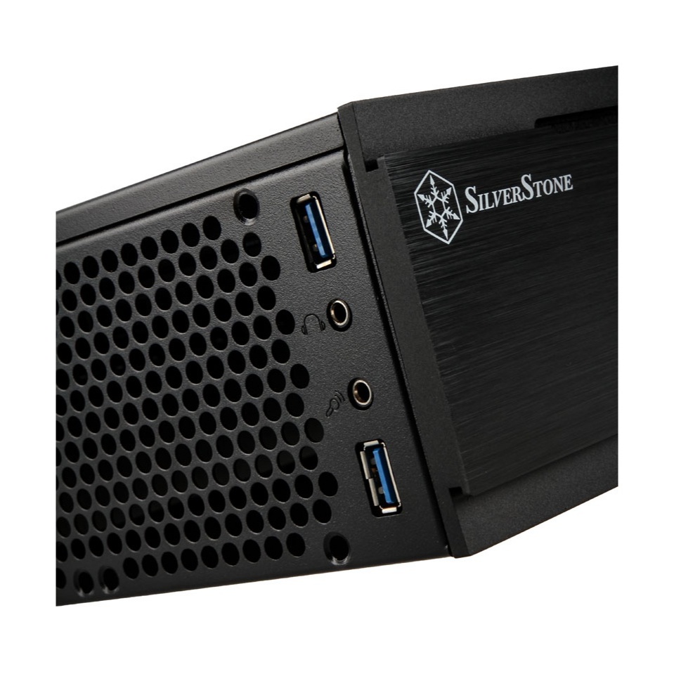 SILVERSTONE Mini-ITX Casing support SFX Power Supply SST-ML06B-E