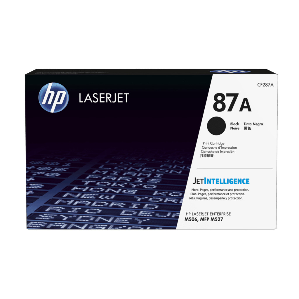 HP 87A BLACK LJ TONER CART CF287A