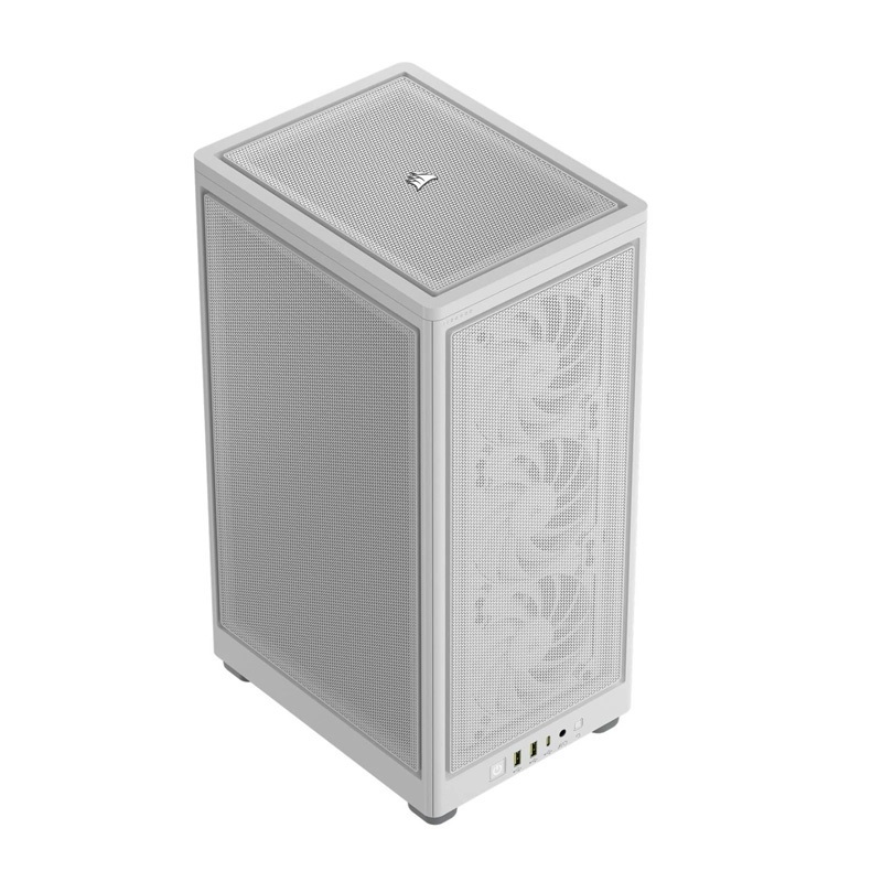 Corsair 2000D Airflow Mini-ITX Case, White CS-CC-9011245-WW