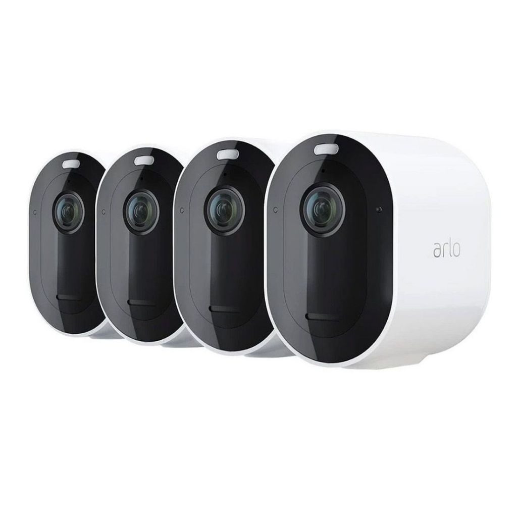 Arlo Pro 5 2K Wire-Free Spotlight Security Camera โ PACK 4