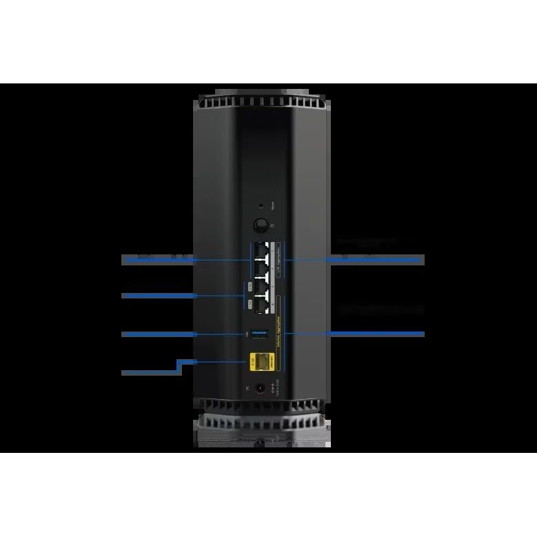 NETGEAR Nighthawk BE9300 (RS300) Tri-Band 2.5G WiFi 7 Router