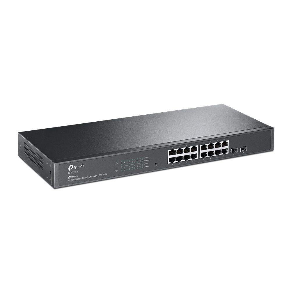 TP-Link Omada TL-SG2218 JetStream 16-Port Gigabit Smart Switch with 2 SFP Slots