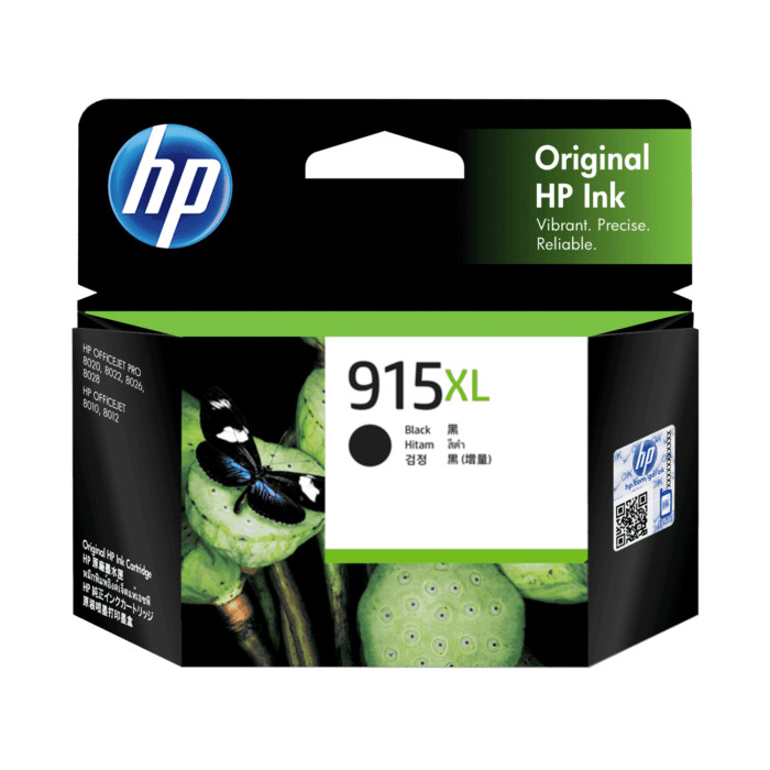 HP 915XL BLACK ORIGINAL INK CARTRIDGE