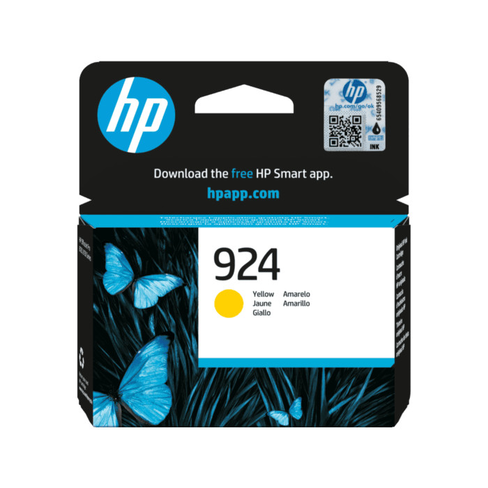 HP 924 YELLOW ORIGINAL INK CARTRIDGE