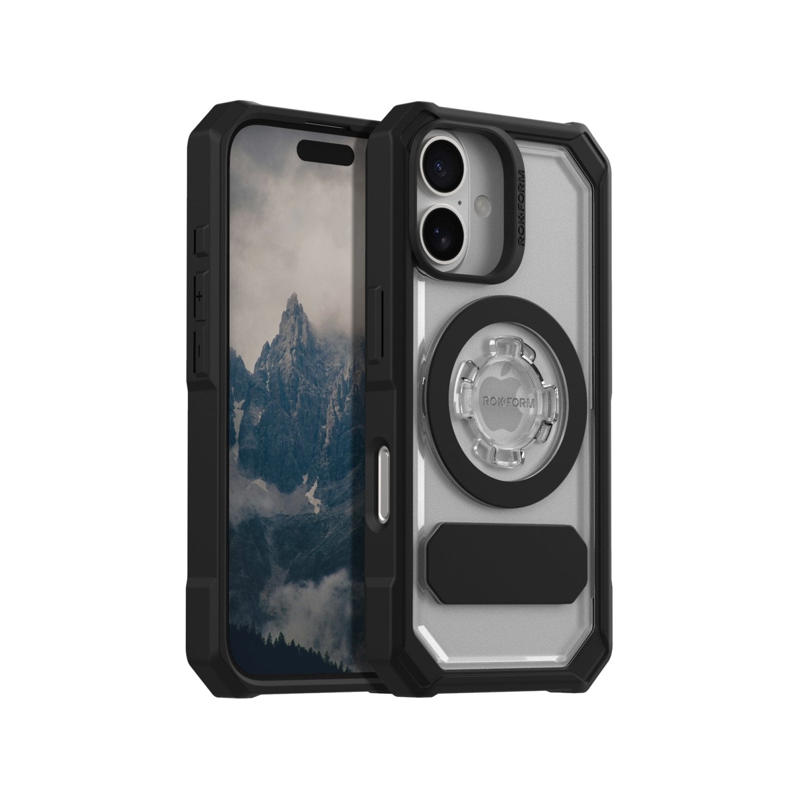 Crystal Clear iPhone 16 Case, Military-Grade Protection, MagSafe Compatible, Twist Lock