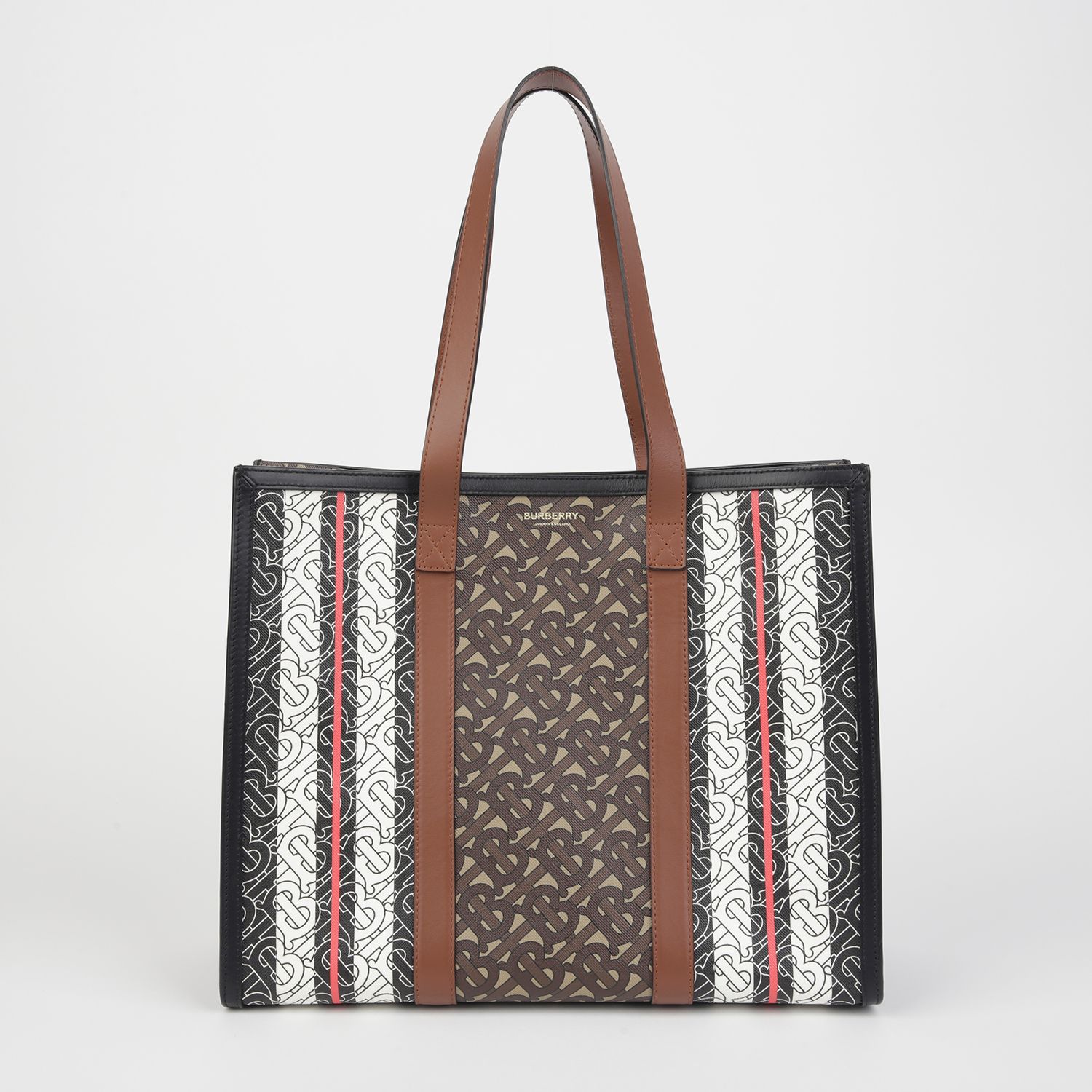 Monogram Stripe Shoulder Bag