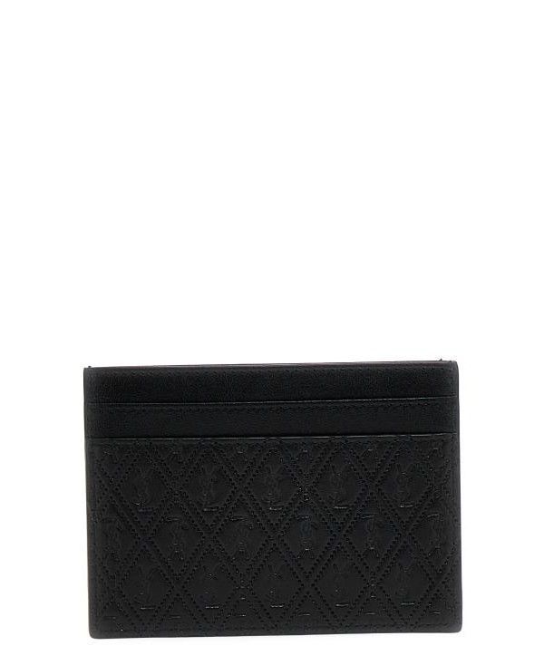 Pineapple Print Monogram Card Holder