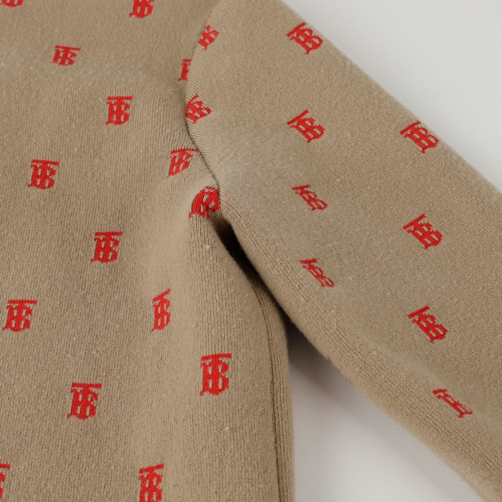 Monogram Cardigan Size
