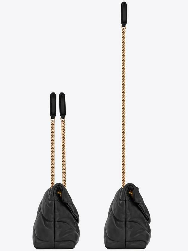 Quilted Lambskin Puffer Small Bag