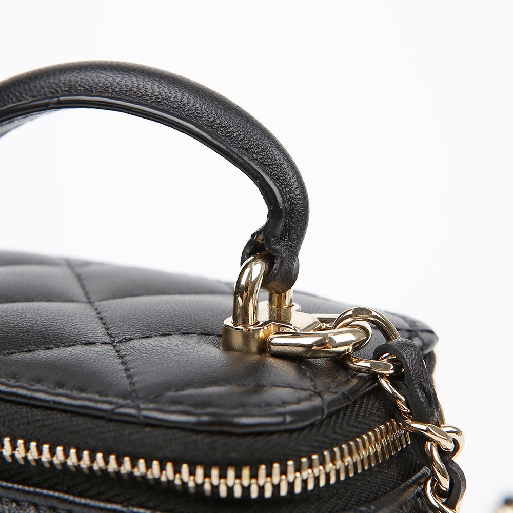 Vanity Mini Top Handle Shoulder Crossbody Bag