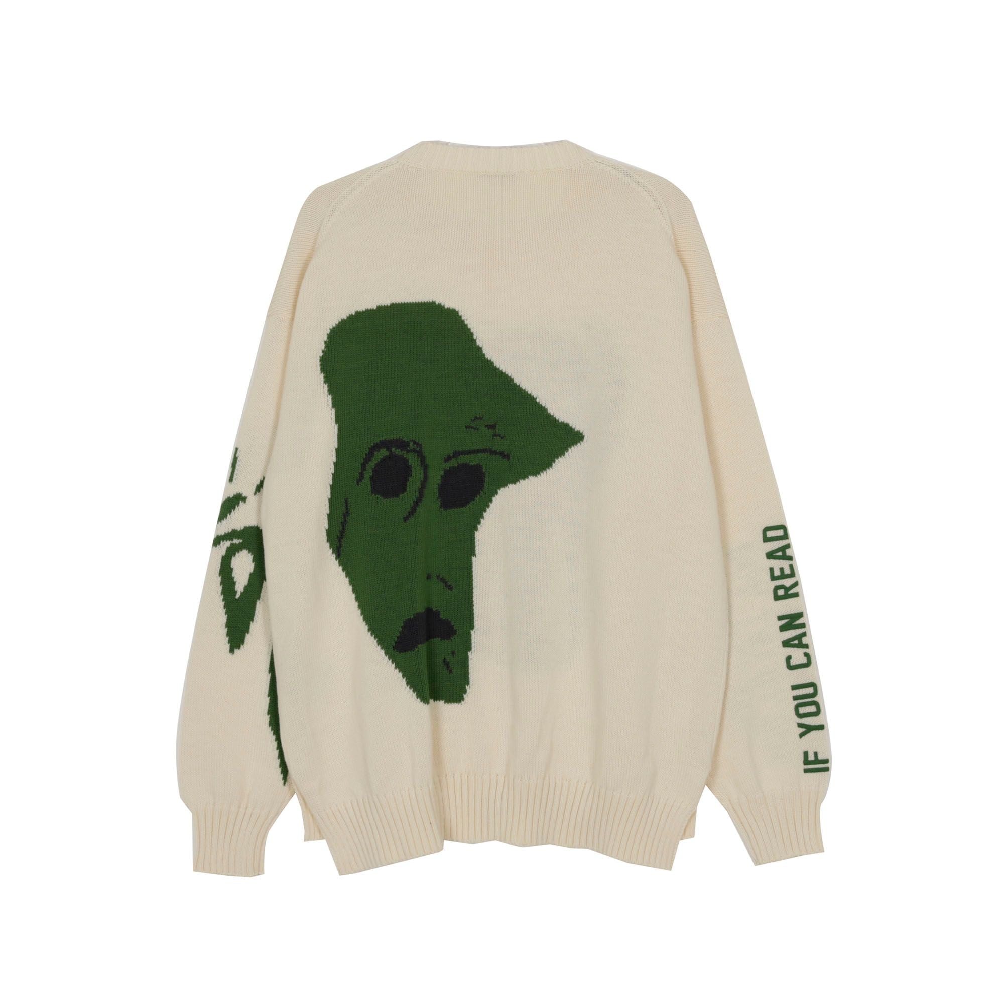 Cactus Jack Ecru Wool Knit Size