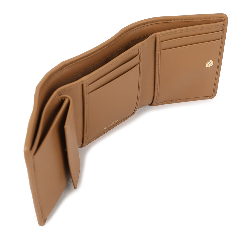 Small Matelassé Nappa Leather Wallet