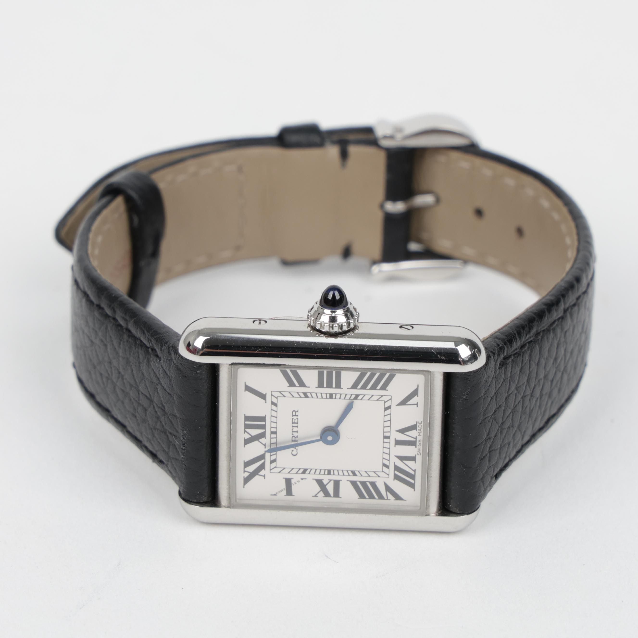 Tank Must Small Quartz Watch Black