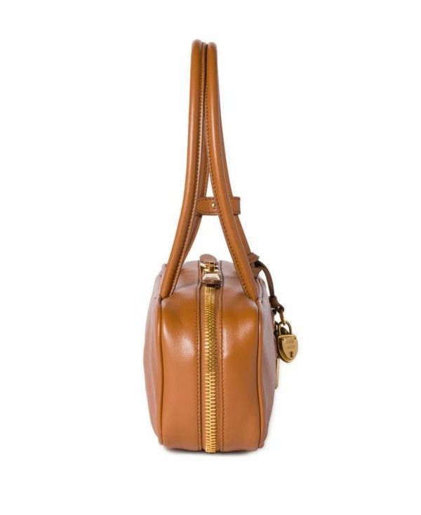Leather Bow Bag Small