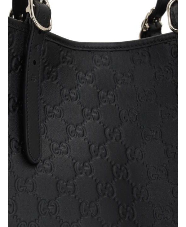 Large Tote Bag with GG Emblem AAFDV