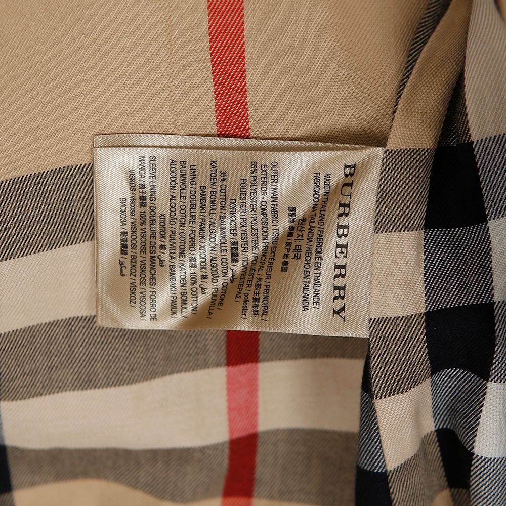 Havane Half Trench Coat Size