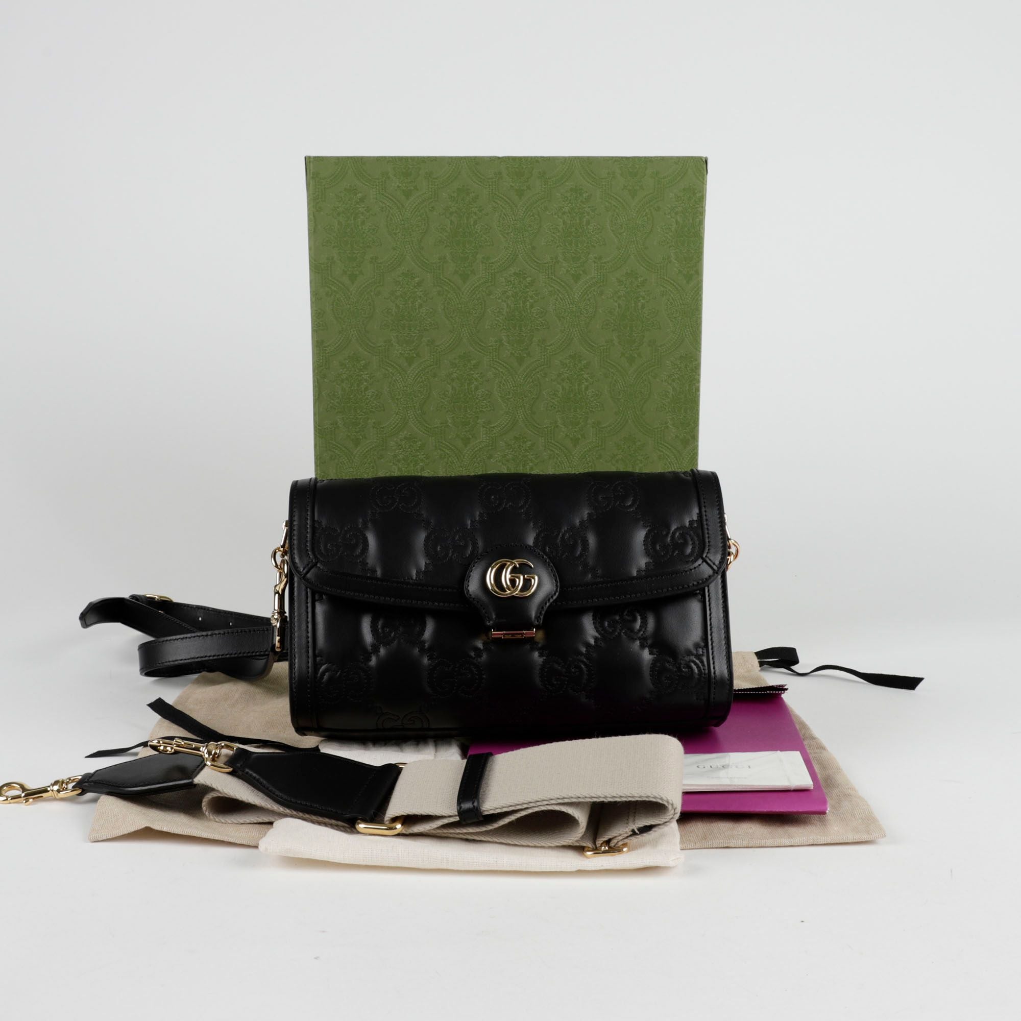 Matelassé Small Shoulder Crossbody Bag