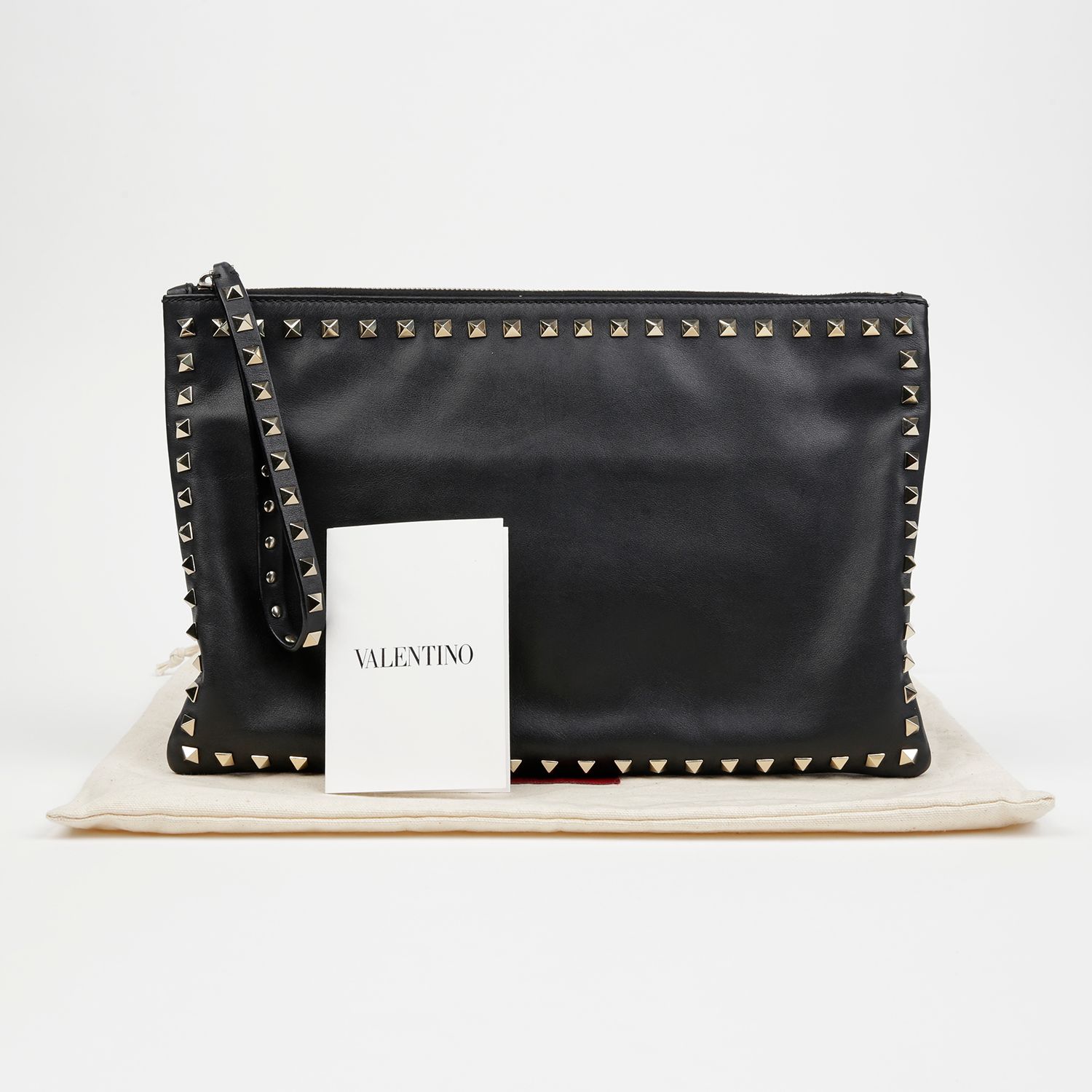 Rockstud Strap Clutch