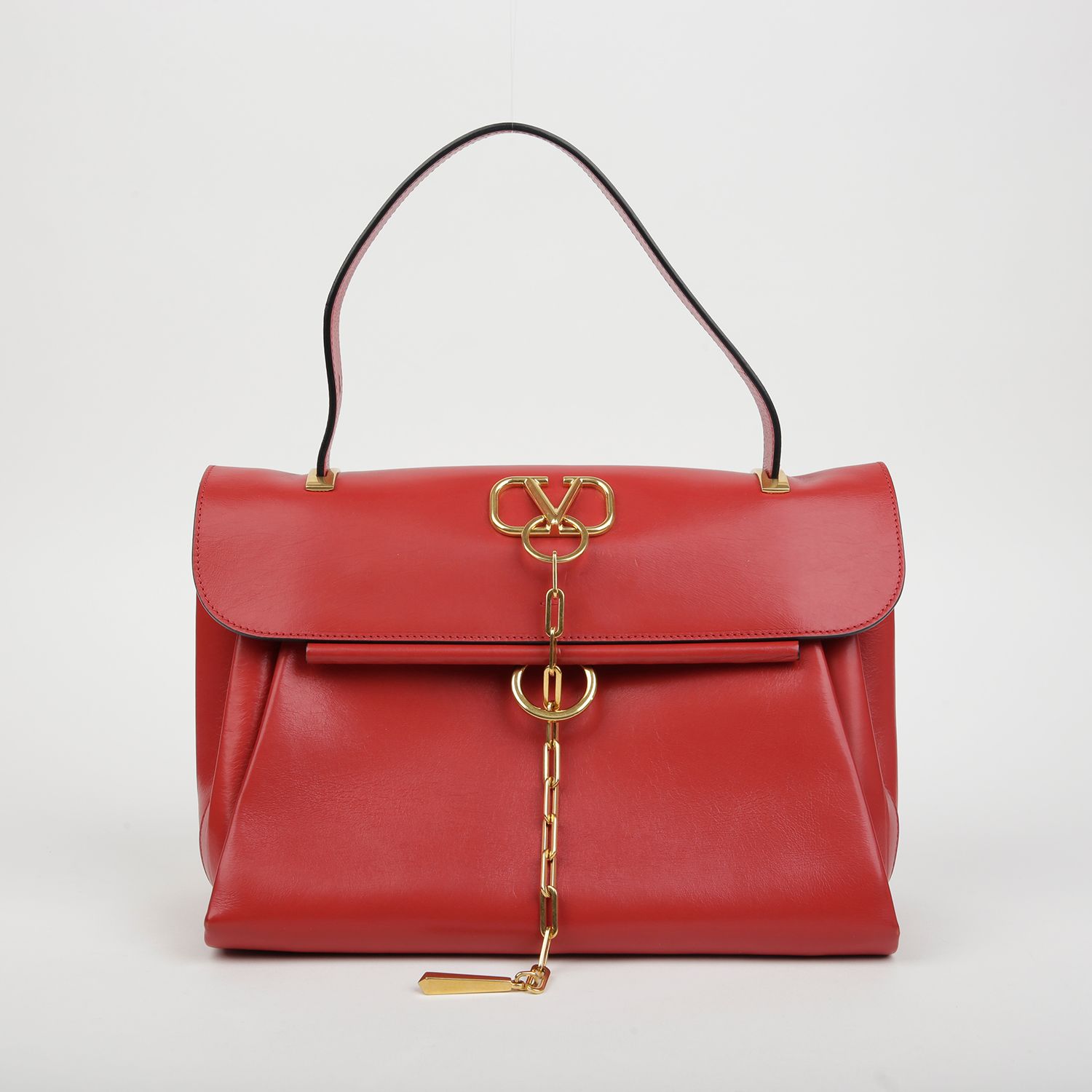 Ring Top Handle Tote Shoulder Bag