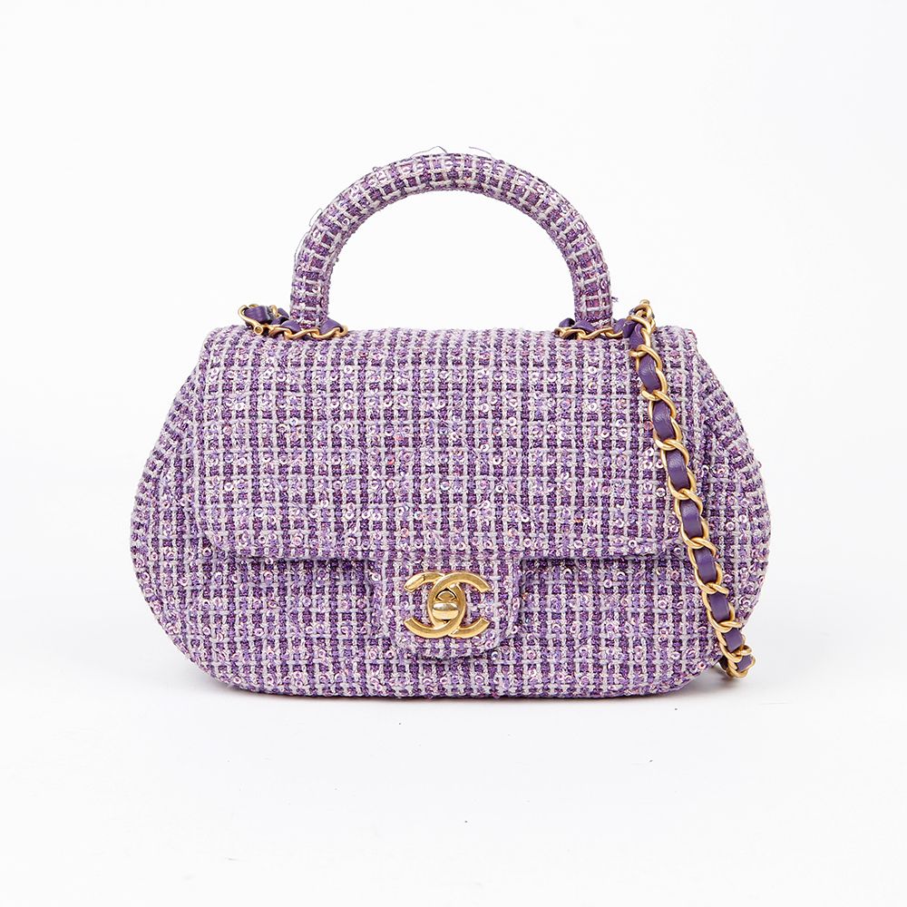 CC Logo Small Tote Shoulder Bag