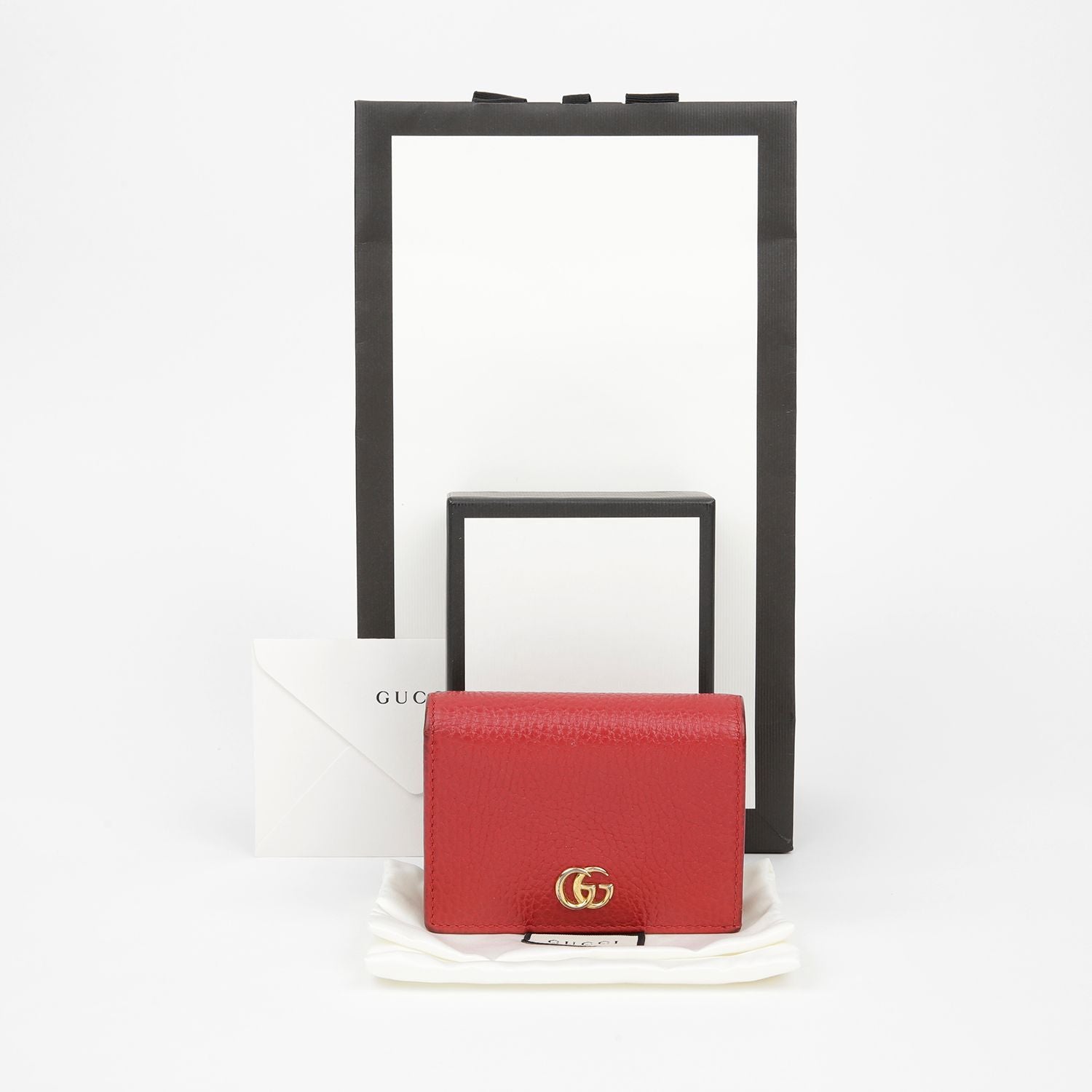 GG Marmont Card Case Wallet