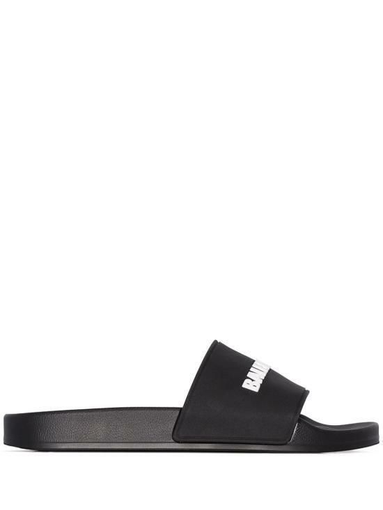 BALENCIAGA Full Slide Women's Black Rubber Sandals