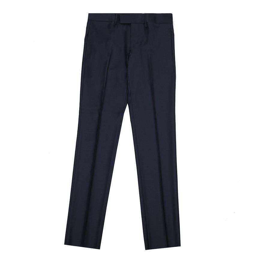 GUCCI Men's Navy Wool Suit Trousers