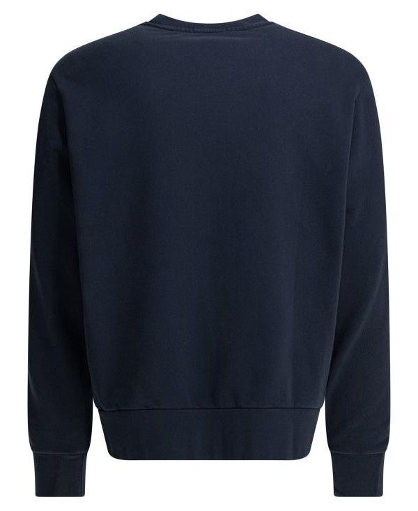 RALPH LAUREN Men's Loopback Terry Sweatshirt, Cruise Navy