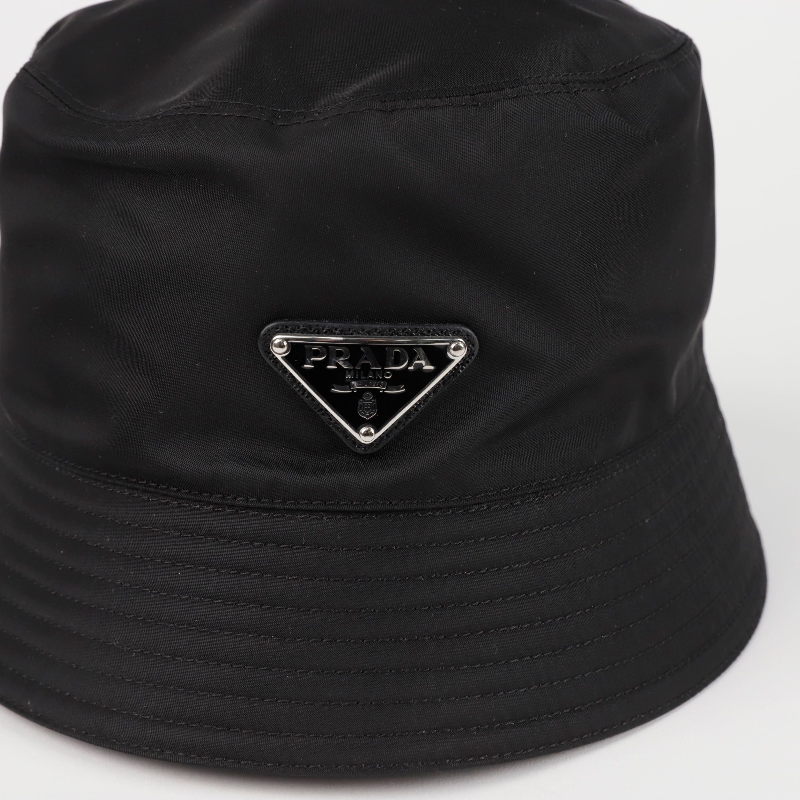 Triangle Logo Bucket Hat Size