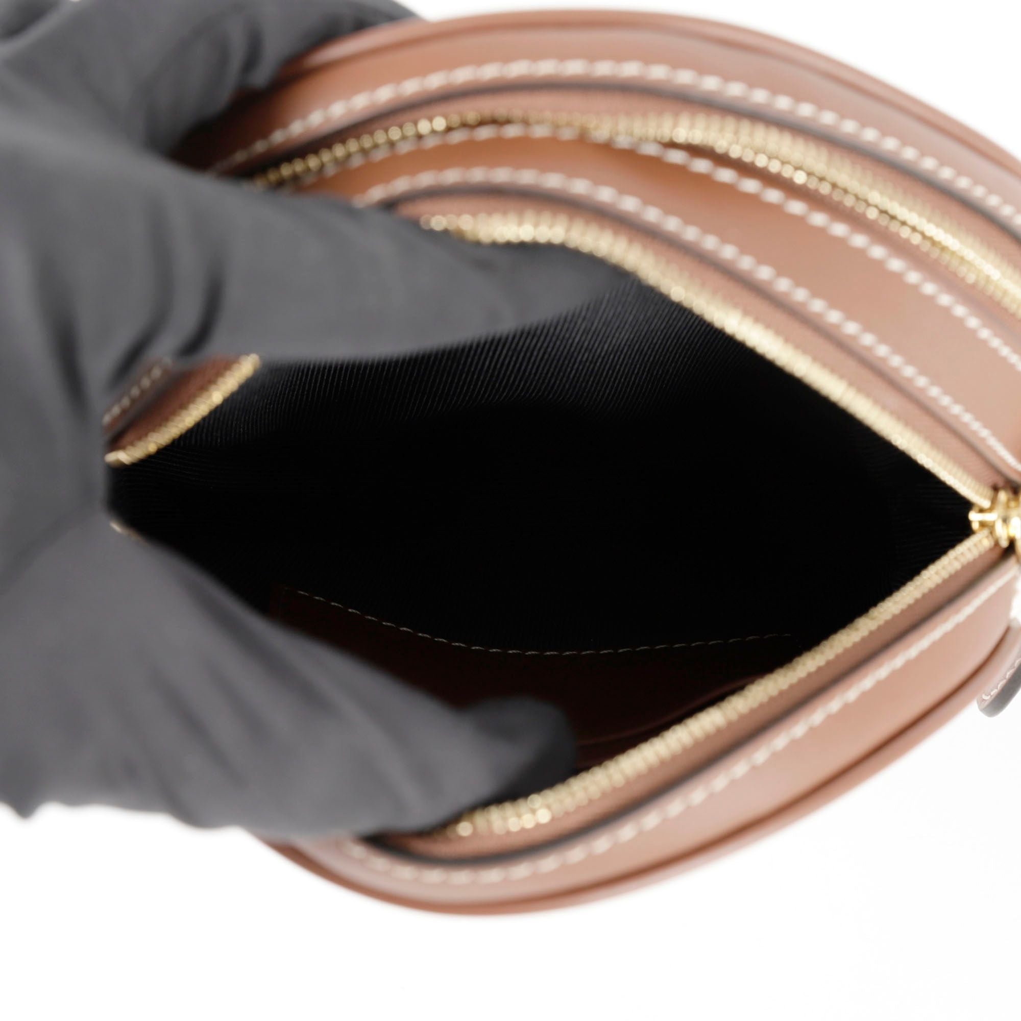 Louis Round Shoulder Crossbody Bag