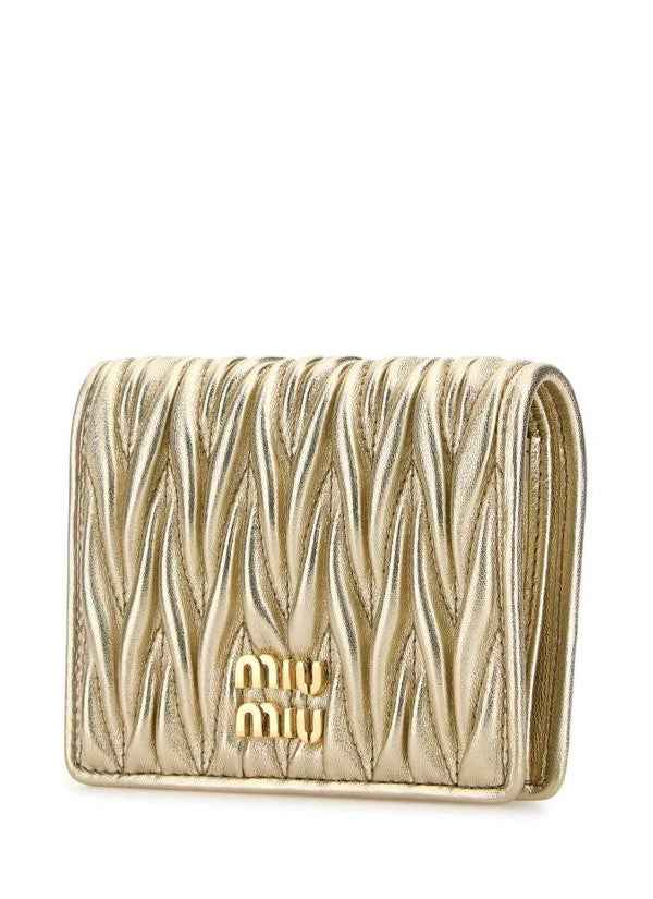 Nappa Leather Compact Wallet