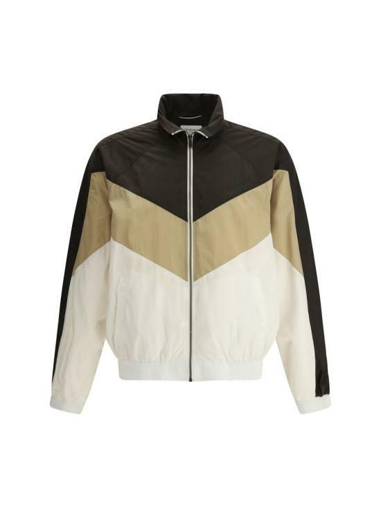 Crinkled Nylon Bomber Jacket
