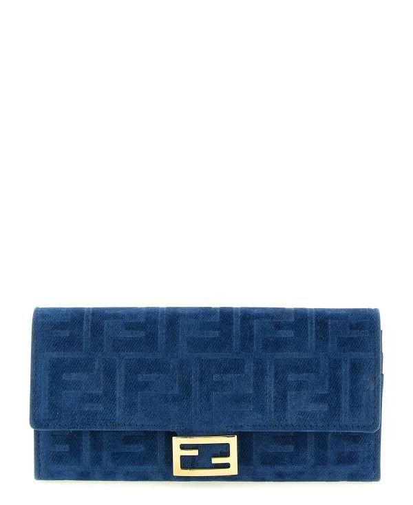 Floc Denim Continental Wallet Chain