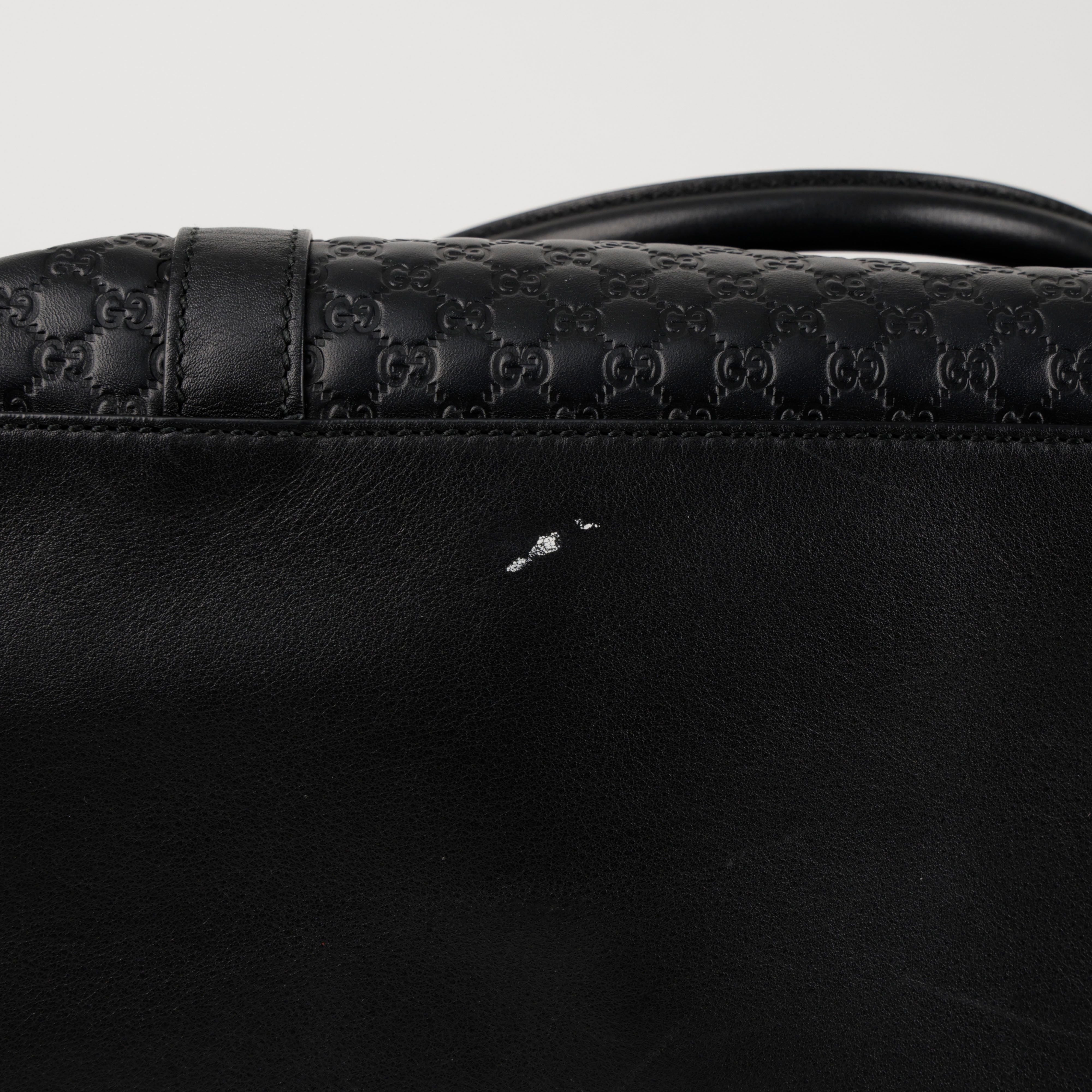 Micro Sima Tote Shoulder Bag Black