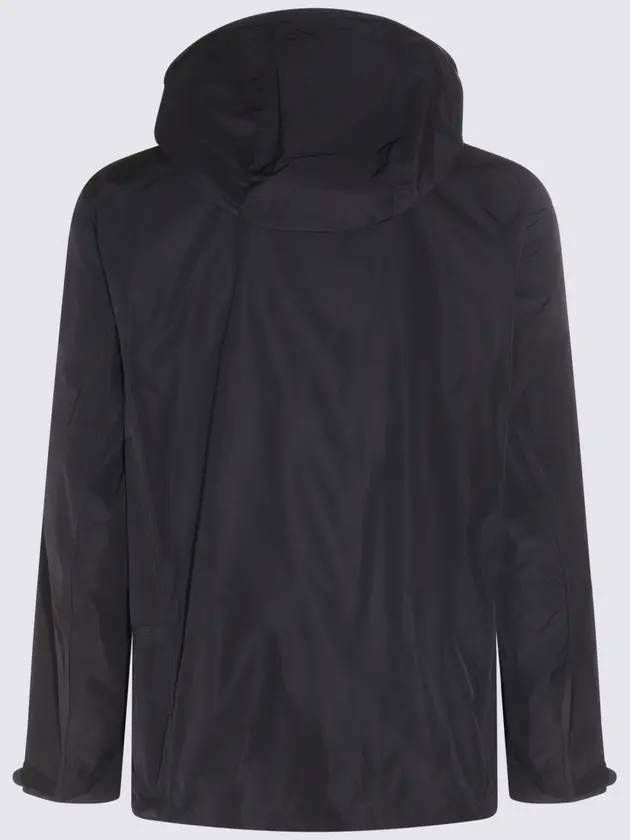 Logo Applique Light Hooded Jacket