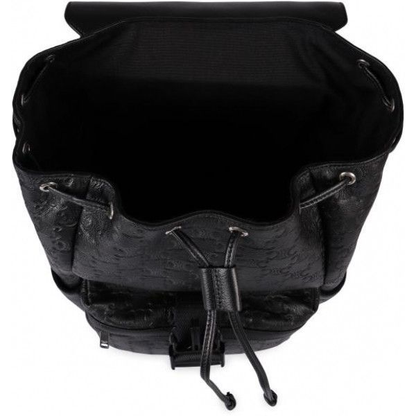 Backpack in Calfskin with Embossed Triomphe